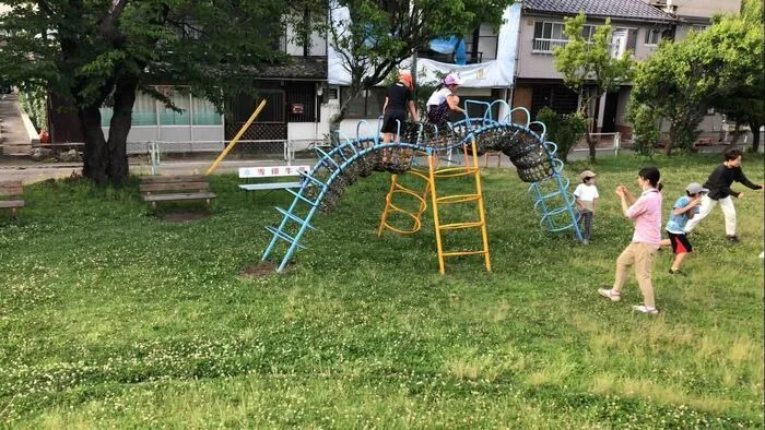 さくだいらキッズらぼ岩村田教室/皆で夏の公園へ