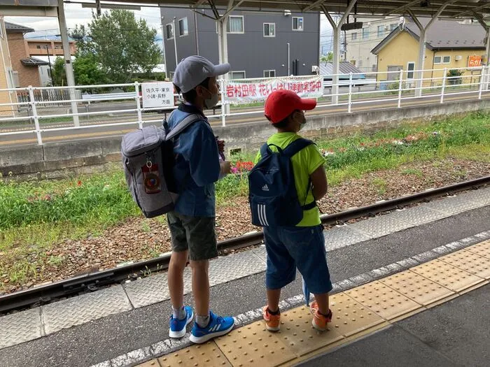 さくだいらキッズらぼ岩村田教室/電車に乗ろうっ！！