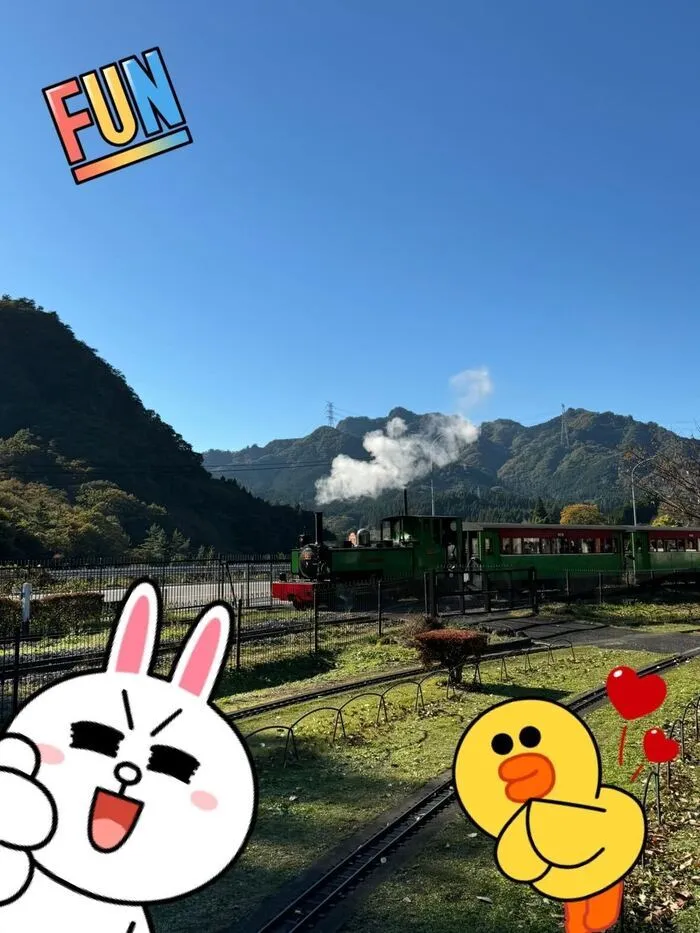 さくだいらキッズらぼ岩村田教室/鉄道文化村！機関車に乗ってきたよ！