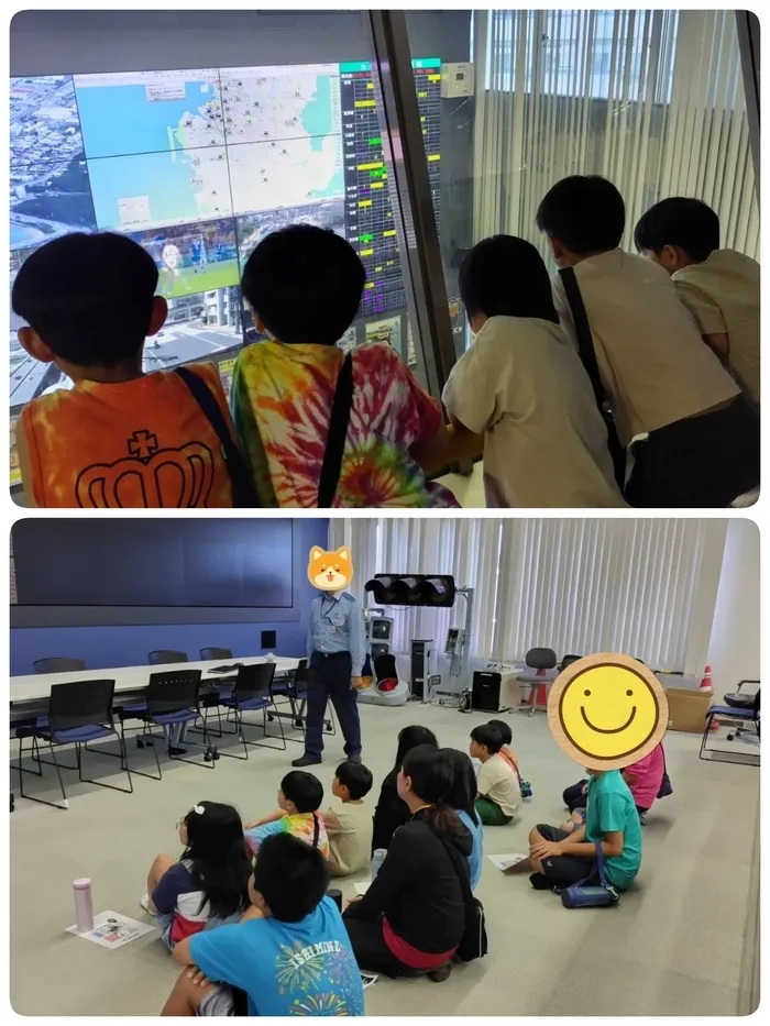 放課後等児童デイサービス水蓮/沖縄県警見学👮🏻