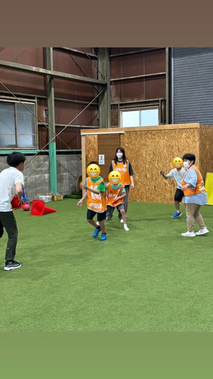 スポーツコミュニケーションスクール　カラフル・金沢/ポートボールで遊ぼう！