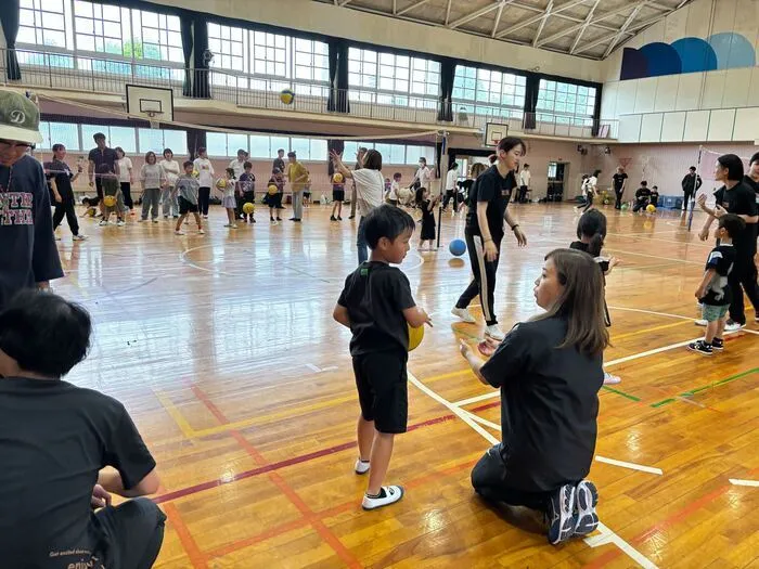 Lii sports studio上飯田/元オリンピック選手と一緒にバレーボール体験🏐