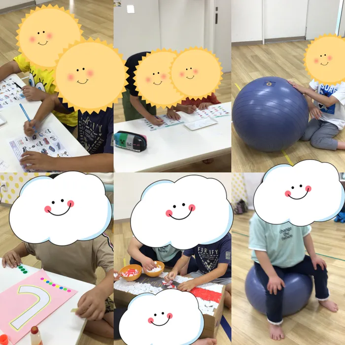 キッズフロンティアⅢ番館/ボールの活動☆ビンゴゲーム