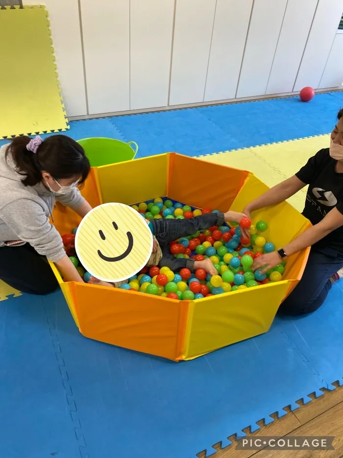 スパーク稲城オレンジ/ボールで触角を刺激しよう