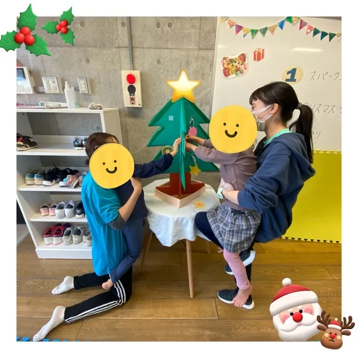 スパーク稲城オレンジ/クリスマス会~オーナメント製作~🎅🏻´-🎄