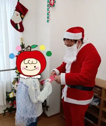 あっぷるtreehome神崎川/【メリークリスマス】サンタさんがやってきました♪