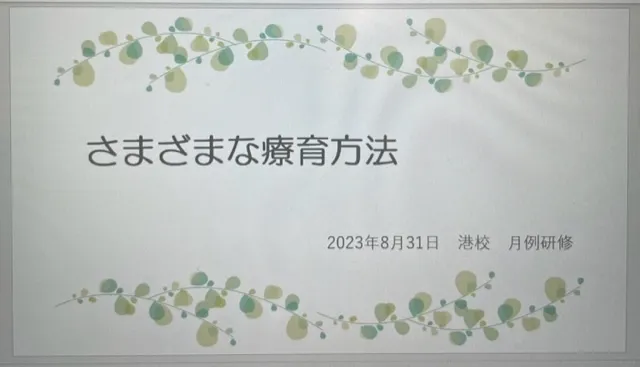 ステラ幼児教室・港校 (児童発達支援)/研修会