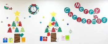 発達支援ユニコーン　こしじ教室/12月壁面装飾～クリスマス～