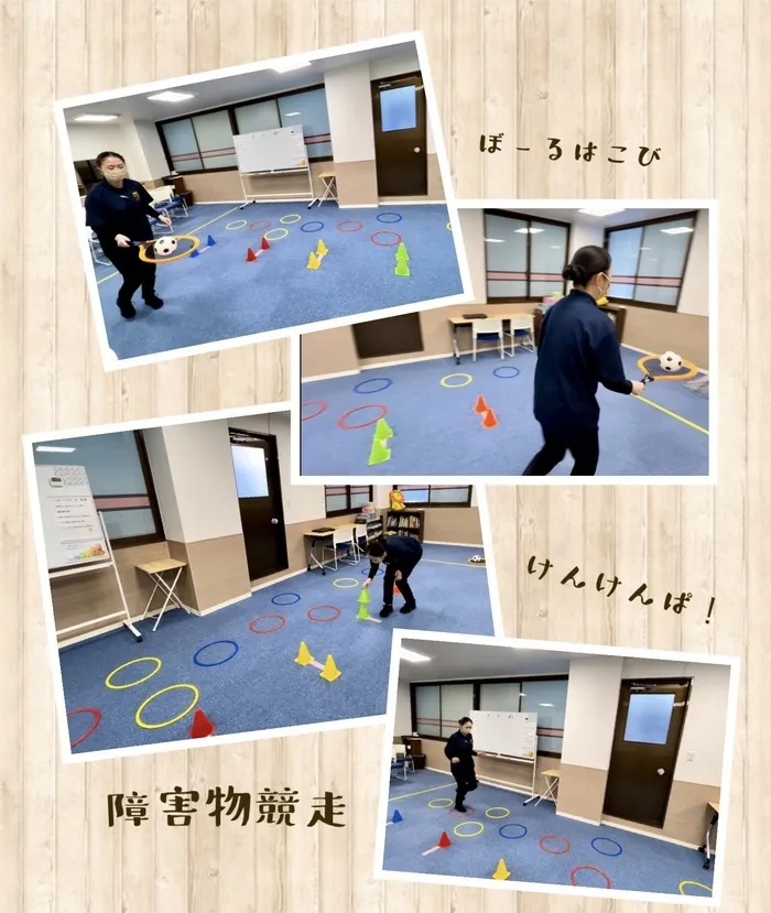 ハッピーテラス黒崎教室/障害物競走🏸🧺