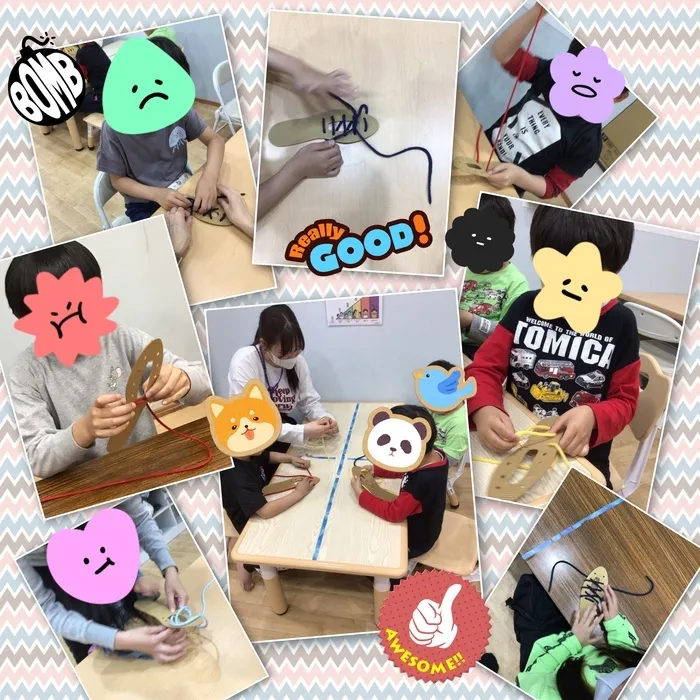 ステラスカイ/靴紐通し＆ちょうちょ結び