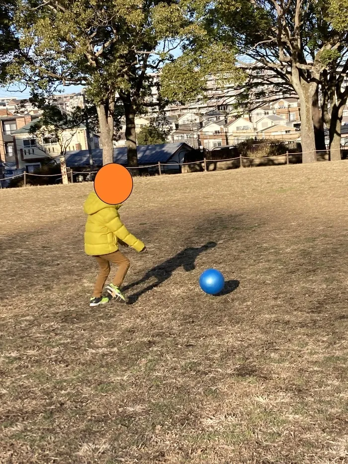 ステラスカイ/外遊びでボール遊び！！