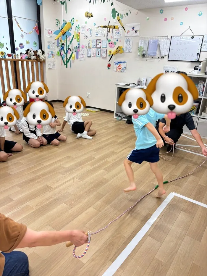 児童発達支援・放課後等デイサービス　ソレイユ/7/3(木) 室内運動をしました🏃‍♀️