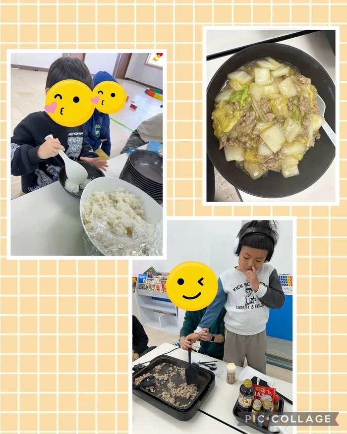 ミライエきっず真田山/あったかほっこり中華風あんかけ作り🇨🇳