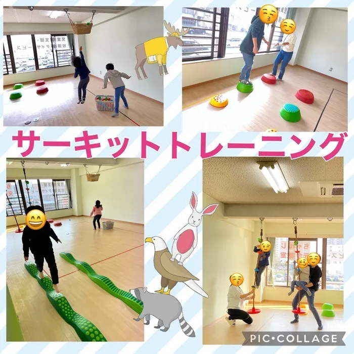 ちゃれんじ元今泉教室/サーキットトレーニング😄🤛