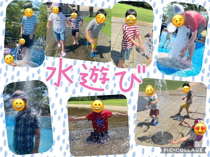 ちゃれんじ元今泉教室/⛲️水遊び⛲️