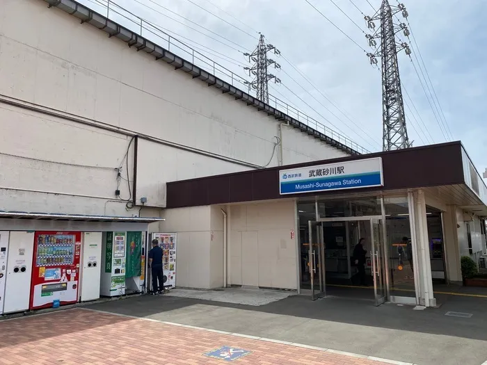 西武鉄道 西武拝島線 武蔵砂川駅 徒歩3分