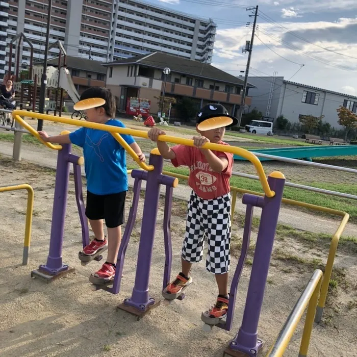 児童発達支援・放課後等デイサービスSketch book/🛝⚽️公園で筋トレ⁉️