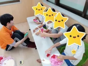 ケンリハスポーツキッズ一社/スポーツキッズ一社　かたつむり作り