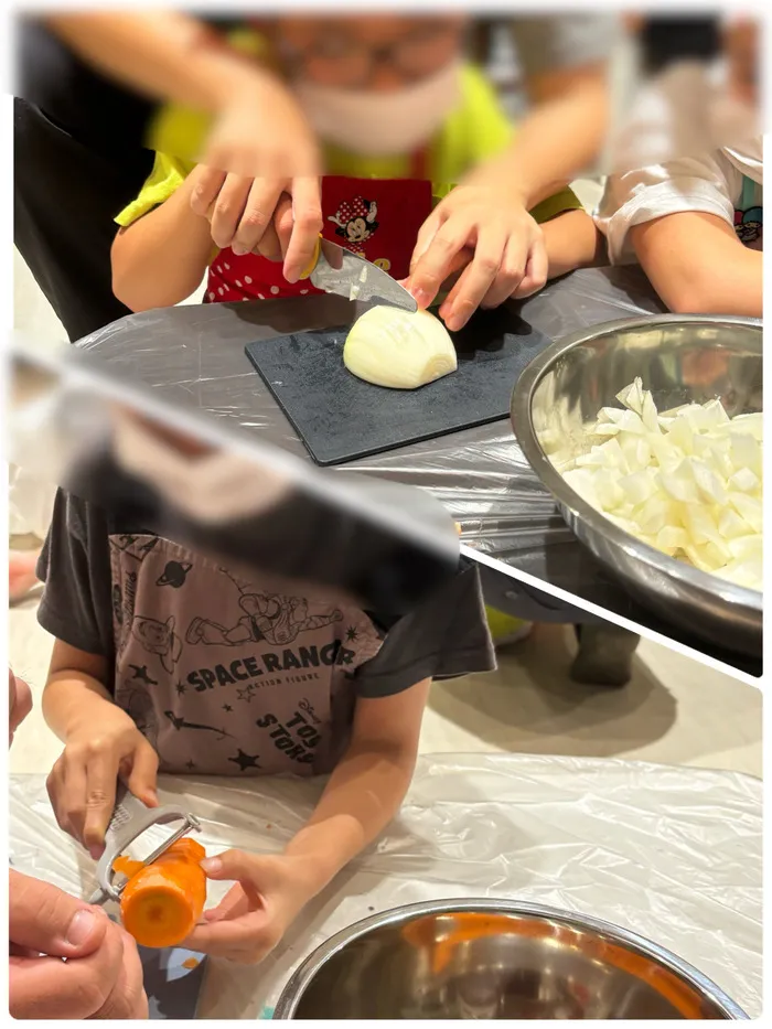 きりんのあくび kids しゅんとく/クッキングの思い出🍛🥄