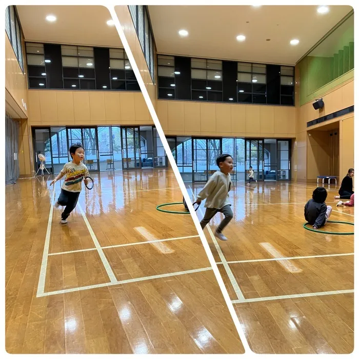 こぱんはうすさくら岐阜六条教室/体育ルームへ行ったよ　🥎