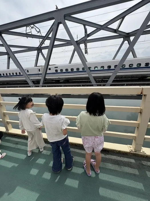 こぱんはうすさくら岐阜六条教室/新幹線を見に行こう！