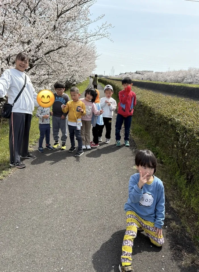 こぱんはうすさくら岐阜六条教室/お花見🌸&ピクニック🧺