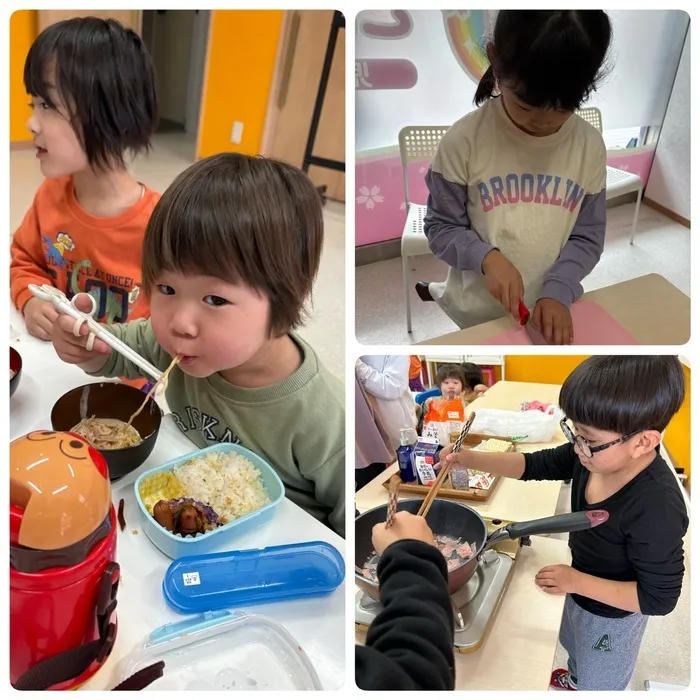 こぱんはうすさくら岐阜六条教室/牛乳ラーメン作り🍜