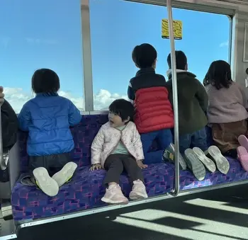 こぱんはうすさくら岐阜六条教室/電車でGO🚃乗り換えに挑戦！