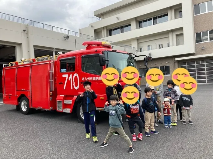 児童発達支援・放課後等デイサービス　ウィズユー沖田/消防署見学♪