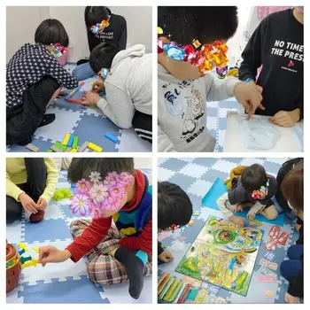 放課後等デイサービス・児童発達支援 KAOKAO/寒い日の室内活動