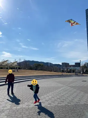放課後等デイサービス・児童発達支援 KAOKAO/凧あげをしてきました