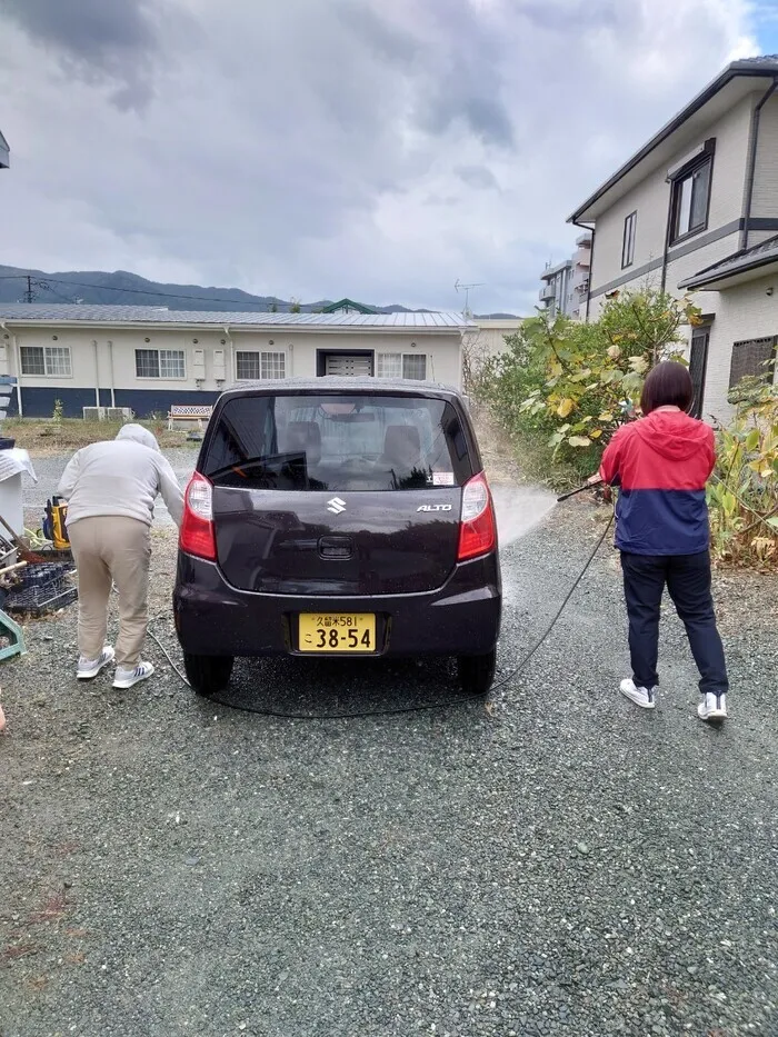 こども発達応援センター　プラムチャイルド/洗車✨