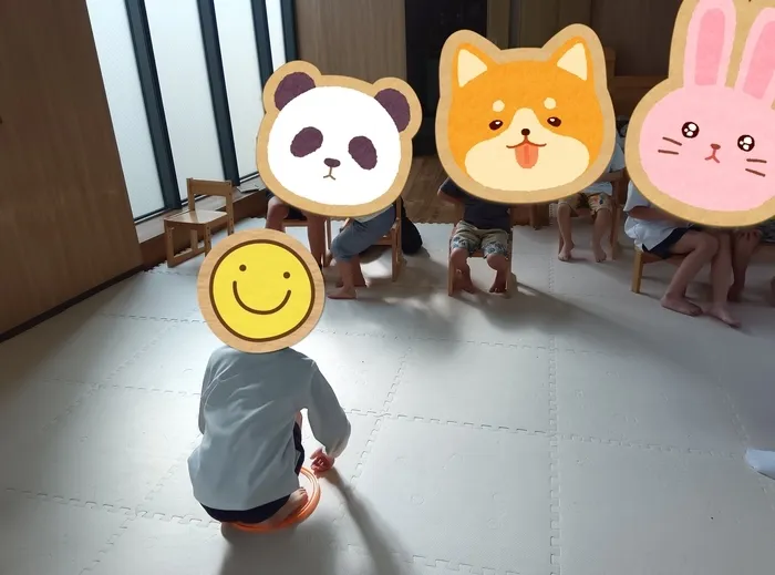 児童発達支援・放課後等デイサービス　いきるちから1/ジェスチャーゲーム🐵🦁🐷‼️