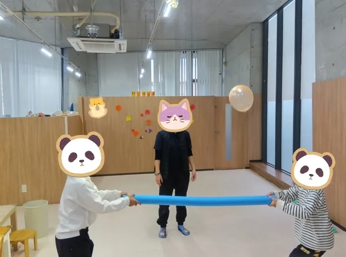 児童発達支援・放課後等デイサービス　いきるちから1/風船を落とさないで💧