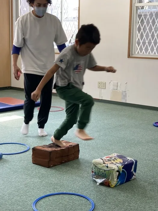 ユリシス・キッズ/みんな頑張れ！サーキット運動(^_^)v