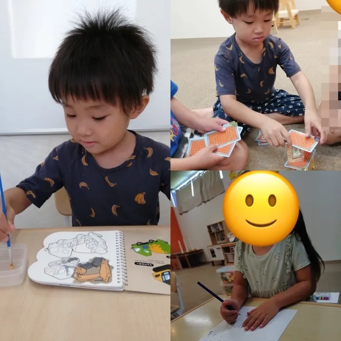 てらぴぁぽけっと 三鷹下連雀教室/お湯で塗っても水塗り絵🖼️