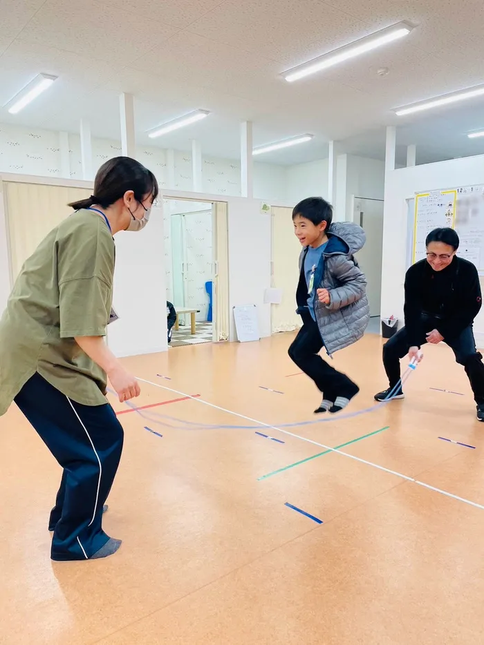 杜のつぐみ療育園 荒井園/体力作り