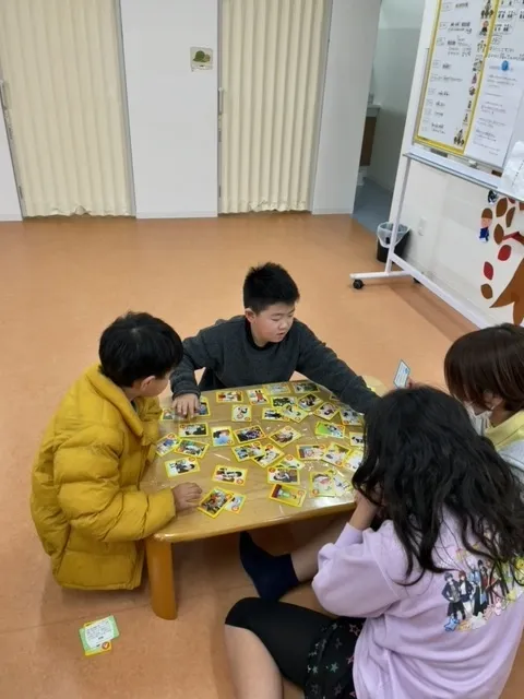 杜のつぐみ療育園 荒井園/かるた遊び