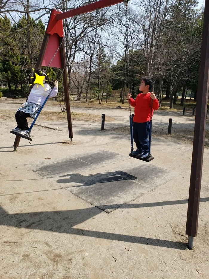 杜のつぐみ療育園 荒井園/いい天気の中…( *´艸｀)