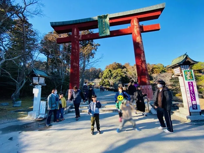 杜のつぐみ療育園 荒井園/初詣