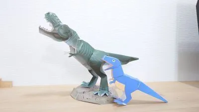 たんぽぽ/ペーパークラフト🦖