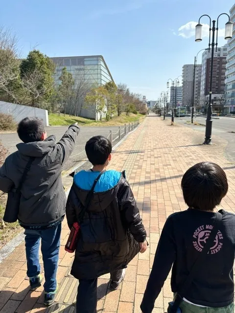 杜のつぐみ療育園 新田東園/まち探検に出かけよう🗺️🚶🚶‍♂️🚶‍♀️