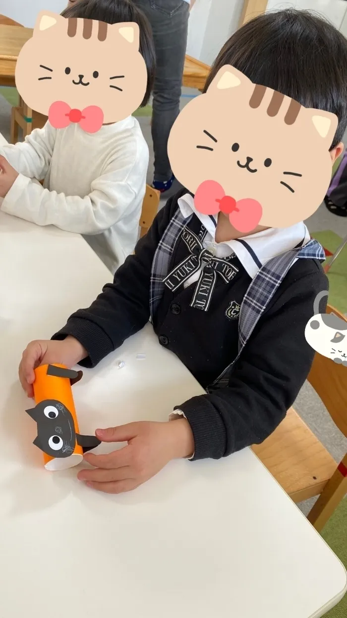 ハッピースマイル北堀江～音楽を主体とした児童発達支援・学習特化型放課後等デイサービス～/【北堀江】児童発達支援　猫🐈制作