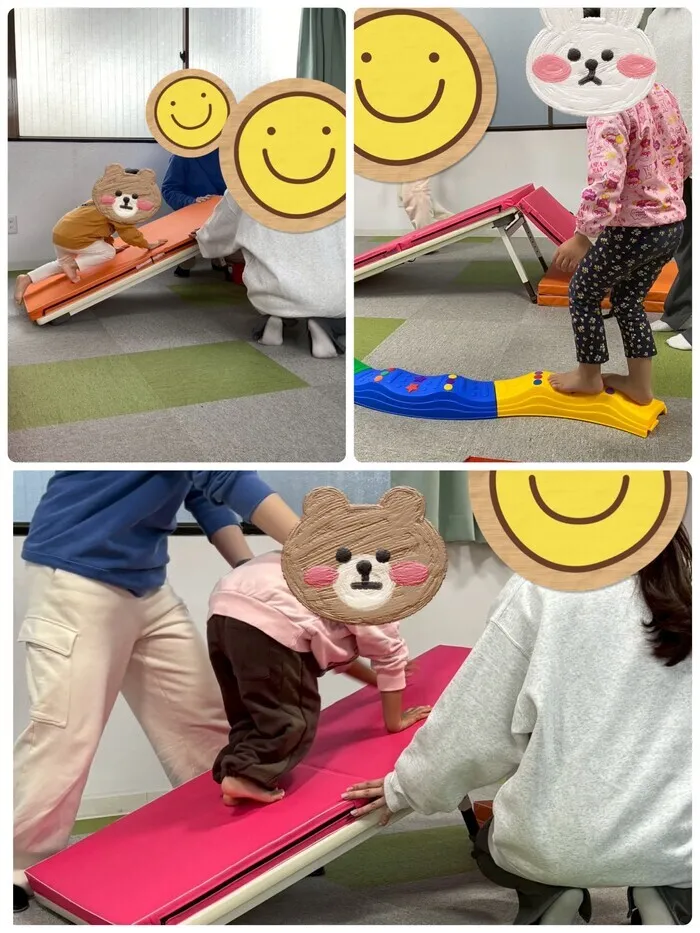 ハッピースマイル北堀江～音楽を主体とした児童発達支援・学習特化型放課後等デイサービス～/児童発達支援　坂道サーキット☺