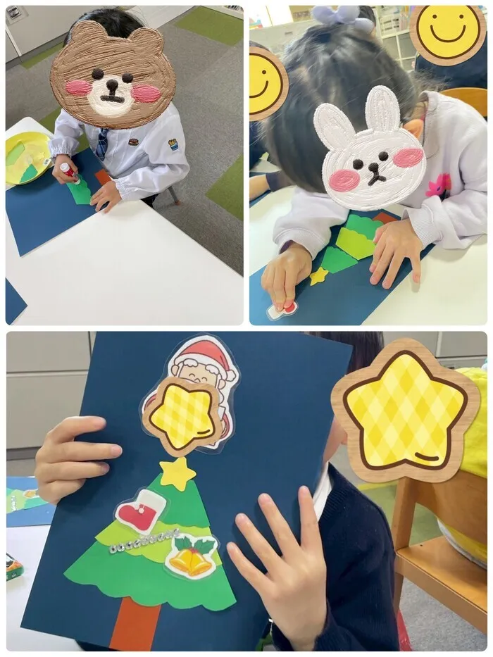 ハッピースマイル北堀江～音楽を主体とした児童発達支援・学習特化型放課後等デイサービス～/児童発達支援　クリスマスツリー制作🎅