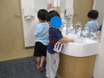 こぱんはうすさくら川越岸町教室/おトイレ・手洗い