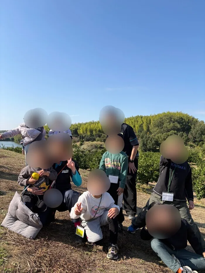 放課後等デイサービスBA-NAはぐらざき/みかん狩りに行きました🍊