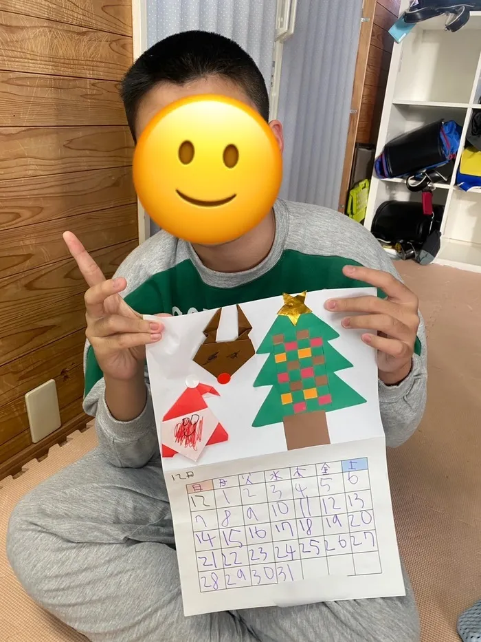 ステラサバイ/12月カレンダー製作🎄✂️