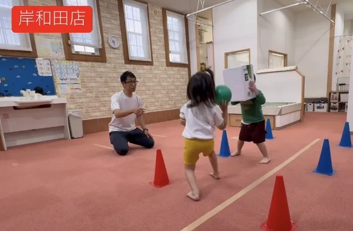 児童発達支援／放課後等デイ　清流の家　岸和田/⚽️投げて守ってじゃんけんぽん🛡️