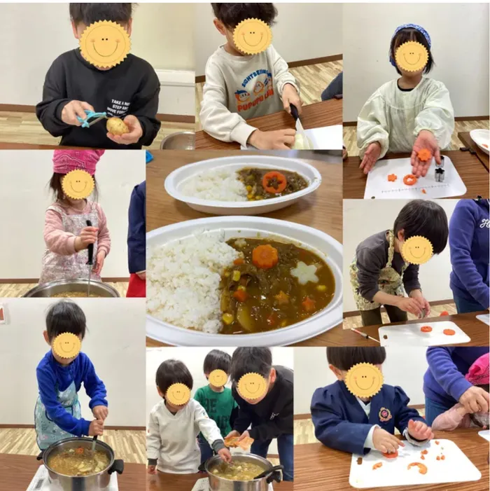 ウィングハート/みんなでクッキング🍛カレーライス